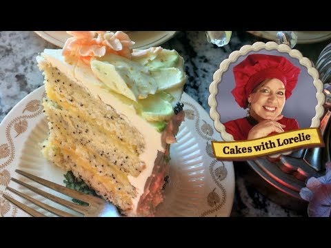 Luscious Lemon Poppyseed Cake Recipe