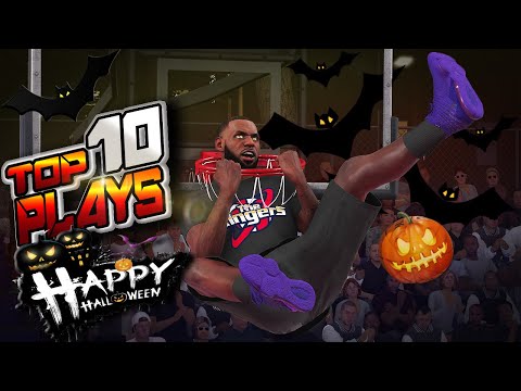 NBA 2K21 TOP 10 PLAYS #9 - Halloween Special / Dunks, Putbacks & More
