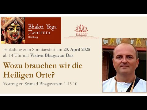 Vorlesung SB 1.13.10 (DE) von Vishva Bhagavan Prabhu im BYZ Harburg am 20.4.25