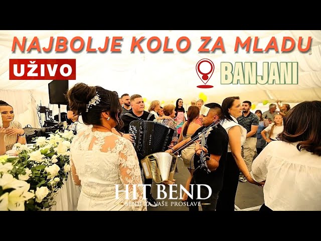 Veselje za pamćenje kod Mirka i Slađe u Banjanima | Kolo za 1300 ljudi - Hit bend - Uživo