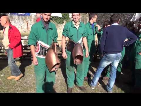 IL SUONO DEI CAMPANACCI A VINADIO (CN)  27 - 10 - 2013.