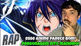 (ESSE ANIME É BOM?!) REAGINDO ao Rap do Yato (Noragami) | Meu Antigo Eu | Basara | REACT // NaiReact