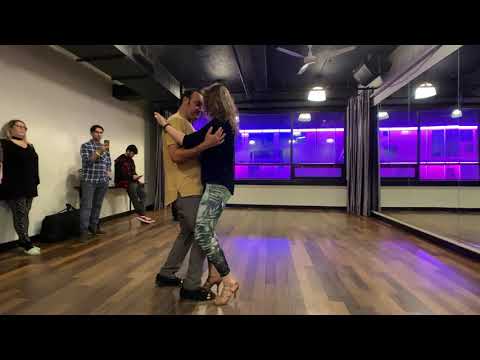 Gerry (Kizomba Tarrazinha Demo) at the Bachata Invasion Social on December 14 2019