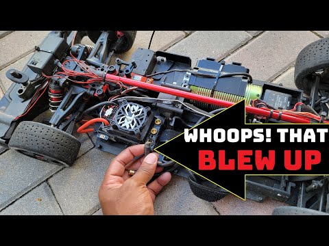 8s Arrma Felony | Blew up the ESC!