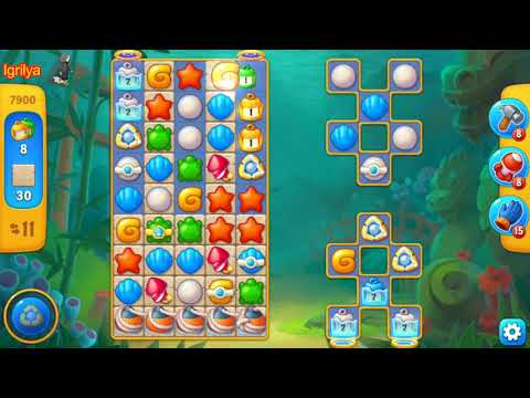 Fishdom level 7900 / Фишдом уровень 7900