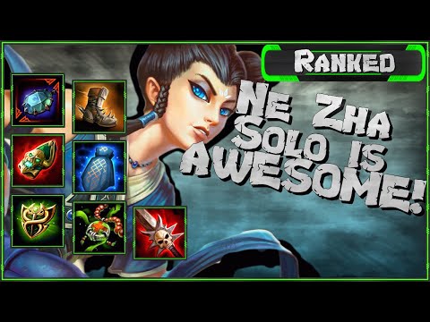 SMITE Masters | Ne Zha Solo | His Solo is awesome!