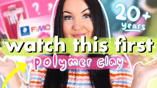 what you *ACTUALLY* need to start as a polymer clay artist ✨Polymer Clay Beginner Recommendations✨