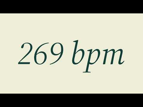 Metronome - 269 bpm