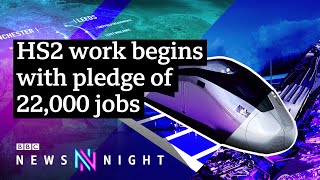 HS2: Could a lasting shift towards home-working make it obsolete? - BBC Newsnight