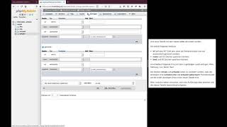 phpmyadmin orte Tabelle