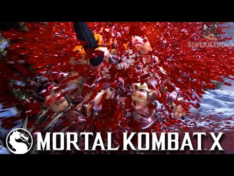 THE MOST INSANE GORO BRUTALITY COMBO!! - Mortal Kombat X: "Goro" Gameplay