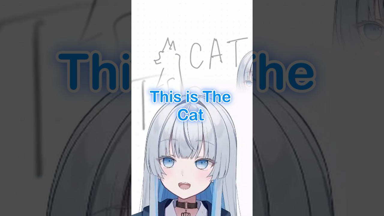 Definitely a cat #vtuber #shorts #yotoclips