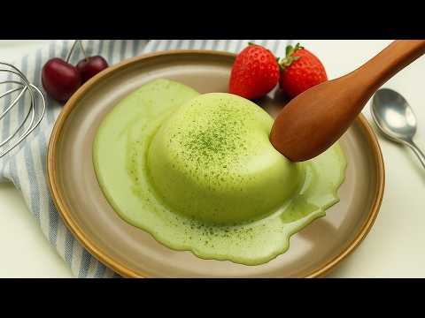 Fancy Green Dessert That Melts in Your Mouth — Can You Guess It?