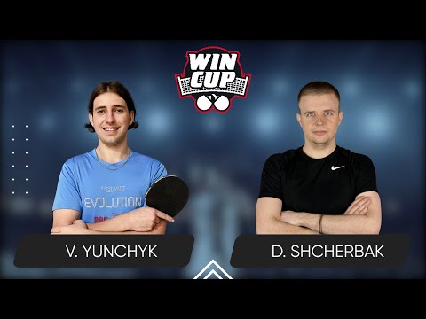 16:00 Valentyn Yunchyk - Denys Shcherbak West 3 WIN CUP 18.06.2024 | Table Tennis WINCUP