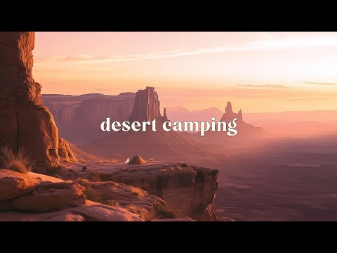 Arizona Sunrise Escape | Campfire & Desert Ambience