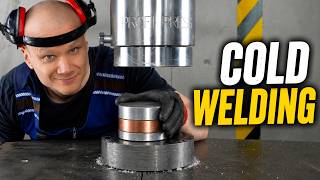 Can a 300 Ton Press Weld Metal Without Heat?