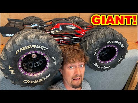 World's BIGGEST rc car wheels