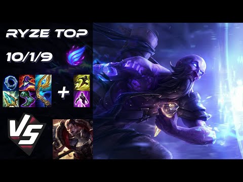 TOP Ryze vs Darius - EU Challenger Patch 25.S1.2