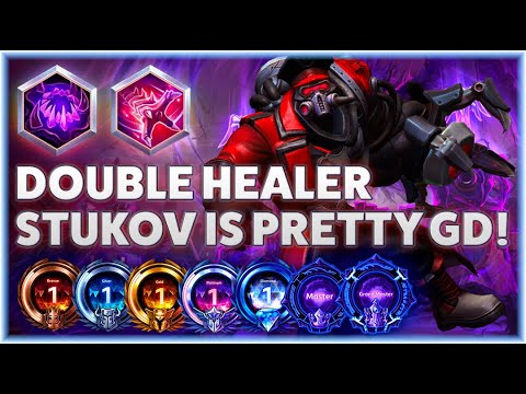 Stukov Shove - DOUBLE HEALER STUKOV IS PRETTY GOOD! - B2GM Season 3 2024