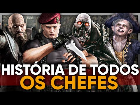 RESIDENT EVIL 4: A HISTÓRIA EXPLICADA DE TODOS OS CHEFES DO RE4 [AQUECIMENTO RE4 REMAKE]