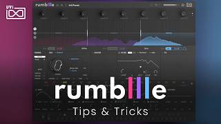 Video thumbnail for UVI Rumble | Tips & Tricks by UVI