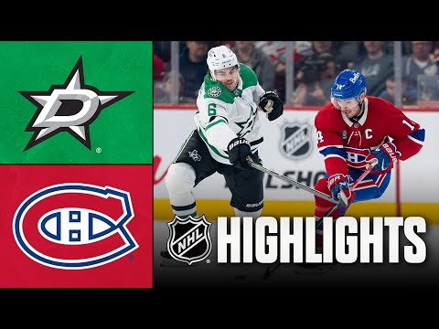 NHL Highlights | Stars vs. Canadiens | November 13, 2025