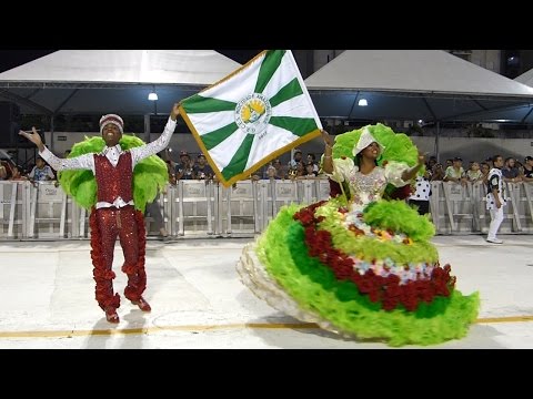 MOCIDADE AMAZONENSE - SANTOS - 1º CASAL DE MESTRE-SALA E PORTA-BANDEIRA - CARNAVAL 2017