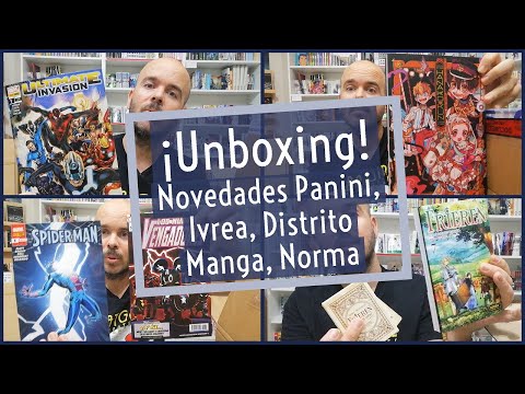 ¡Unboxing! Novedades primera semana octubre 2023 - Norma, Panini, Ivrea, Frieren, Hanako Kun...