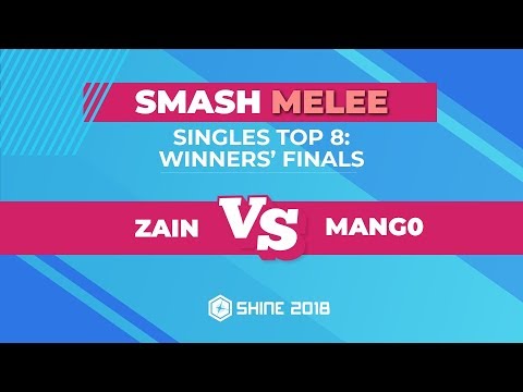 Zain vs Mang0 - Melee Singles Top 8: Winners' Finals - Shine 2018