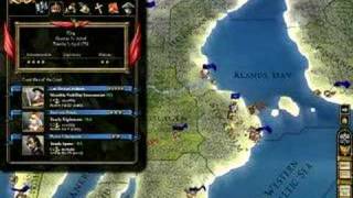 In-game footage Europa Universalis III
