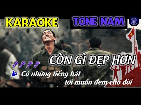 KARAOKE Còn Gì Đẹp Hơn TONE NAM BEAT CHUẨN | KARAOKE MINH KHOA