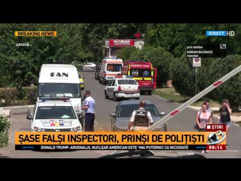 Șase inspectori falși au fost prinși în flagrant de polițiști