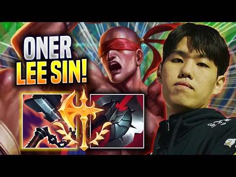 ONER CHILLING WITH LEE SIN! - T1 Oner Plays Lee Sin JUNGLE vs Hecarim! | Season 2023