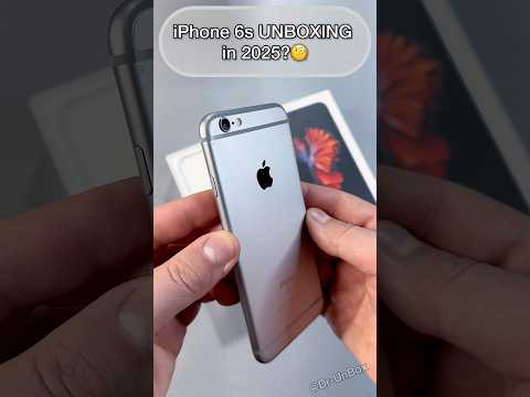 iPhone 6s UNBOXING in 2025? #shorts #trending #iphone #apple #video #ios #tech #viral
