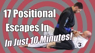 17 BJJ Positional Escapes