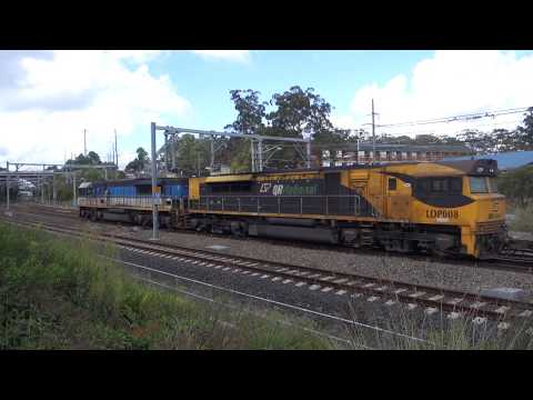 LDP001 & LDP008 with Aurizon 7BM7 - 26/11/17