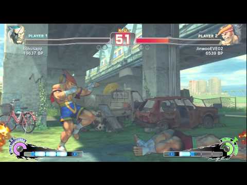 SSF4: Bonchan (Sagat) VS Jinwoo (Adon)