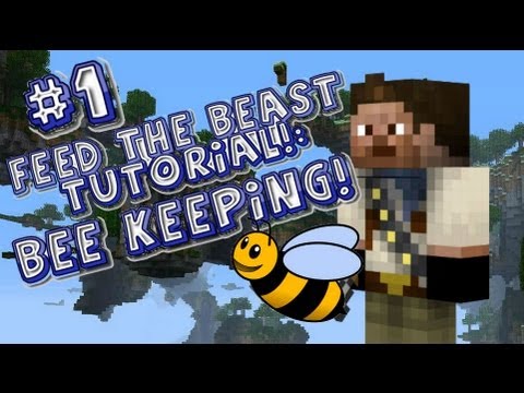 FTB Tutorial!: Bee Keeping #1: Apiary's And Bees!
