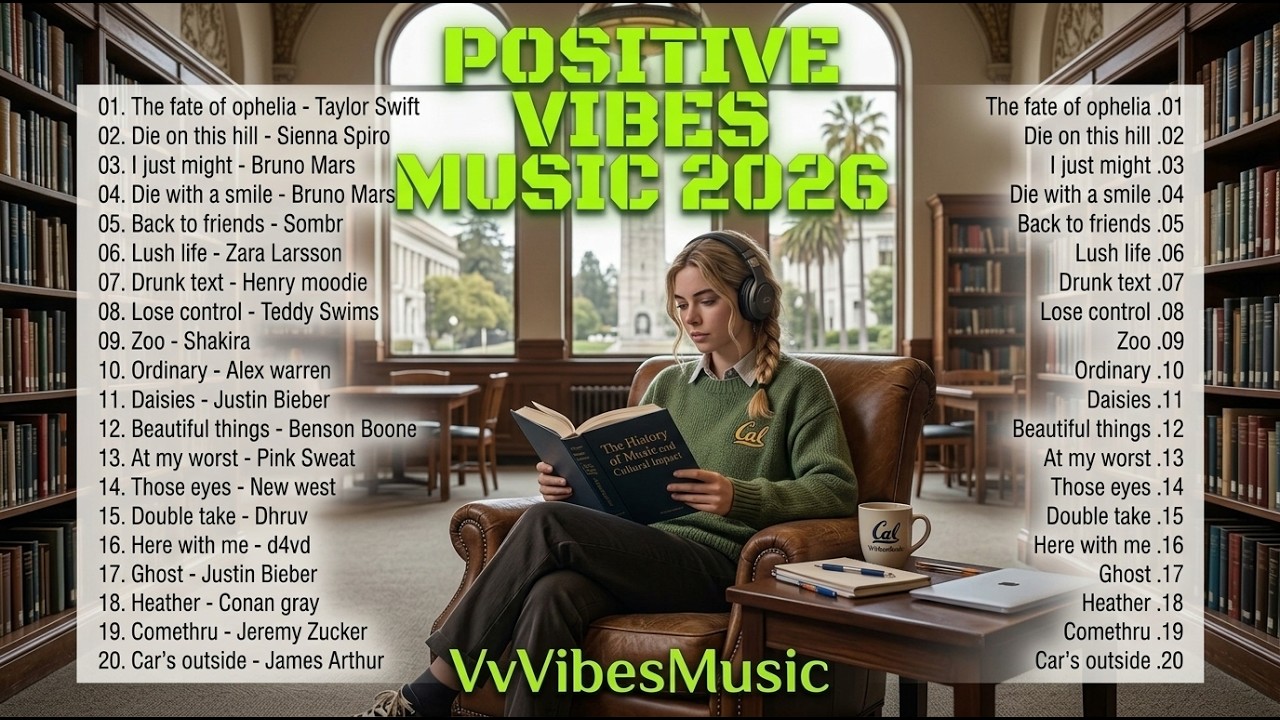 🐻Trending Spotify Playlist 2026 ~ Healing English Songs🧡 Acoustic Chill & Positive Vibes Music