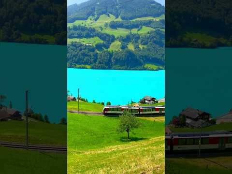 📍 Lungerersee, Switzerland 🇨🇭Follow for daily Swiss Content 🇨🇭