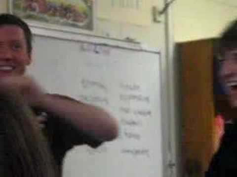 Mr. T and Max do the playboy bunny hop!