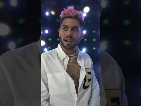 Zé Felipe e Mc dany gravando no Caldeirão