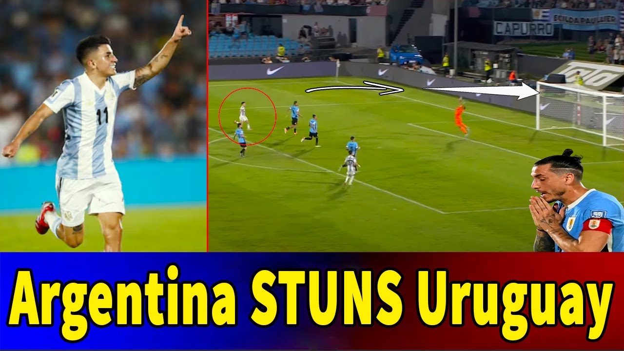 Argentina STUNS Uruguay Without Messi! Almada’s Masterclass Seals Victory!