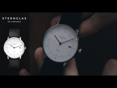 Sternglas Naos – 38 mm Herrenuhr im Bauhausdesign