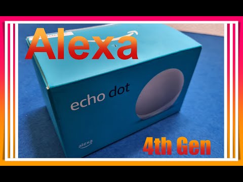 Alexa Amazon Echo Dot (4th Gen) Glacier White Unboxing