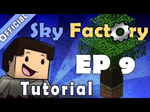 Minecraft Sky Factory Official Tutorial 9 - Automation With Autonomous Activators