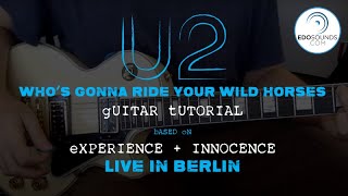 Edosounds - U2 Who's Gonna Ride Your Wild Horses guitar cover (and tutorial)