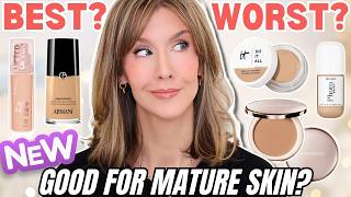5 Best & Worst NEW Foundations for Mature Skin | 2026 Founda