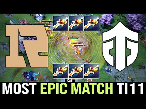 NEW DOTA RECOR 110 MIN 132k GOLD LEAD 10 RAPIERS - RNG vs ENTITY EPIC ENDING