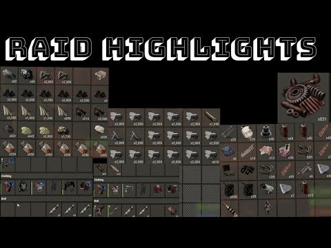 300 IQ JACKPOT CAVE BASE RAID - Rust raids - ft.ukko